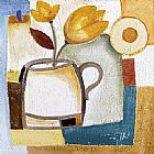 Cup Canvas Paintings - Cup of Flower I